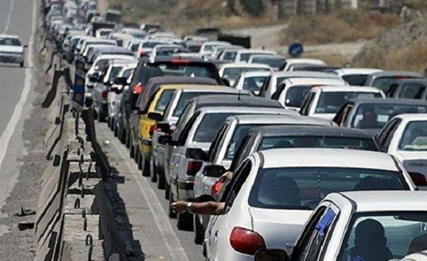 ترافیک سنگین و نیمه سنگین در جاده های شمالی ترافیک سنگین و نیمه سنگین در جاده های شمالی