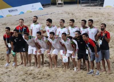 جام بین قاره ای فوتبال ساحلی، صعود ایران به نیمه نهایی با برتری برابر مصر