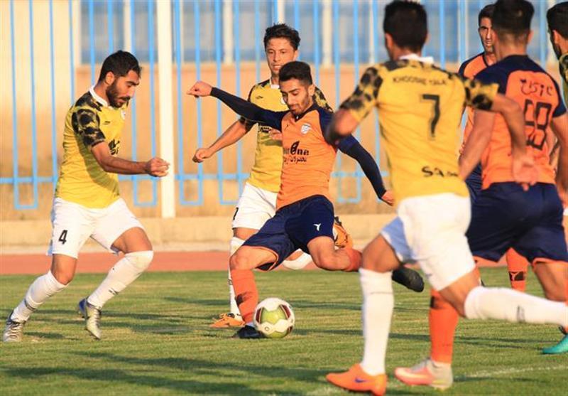 لیگ دسته اول فوتبال، شکست سنگین بادران و پیروزی فجر و ملوان، نود به صدر رسید
