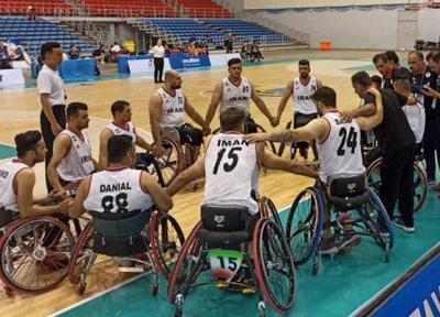شکست تیم ملی مردان بسکتبال با ویلچر کشورمان برابر استرالیا