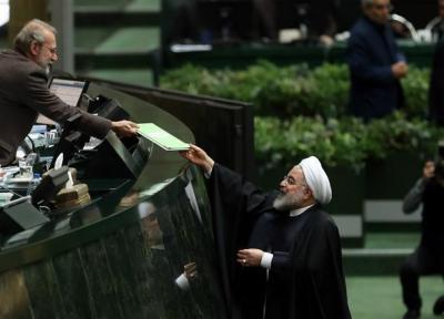 روحانی با بودجه 99 در مجلس: با مقاومت کشور را اداره می کنیم