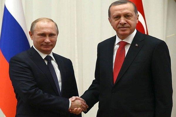 گفتگوی تلفنی اردوغان و پوتین درباره اوضاع سوریه و لیبی گفتگوی تلفنی اردوغان و پوتین درباره اوضاع سوریه و لیبی