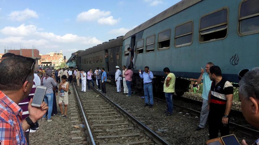 زخمی شدن 38 نفر درپی واژگونی یک قطار در مصر