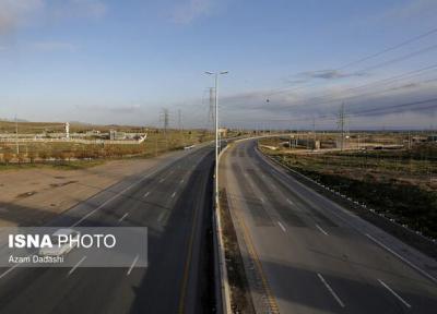 کاهش 56 درصدی تردد خودرو در راه های استان قزوین
