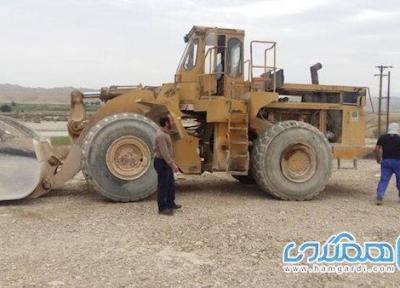 زخمی شدن جوبجی با لودرهای میراث فرهنگی