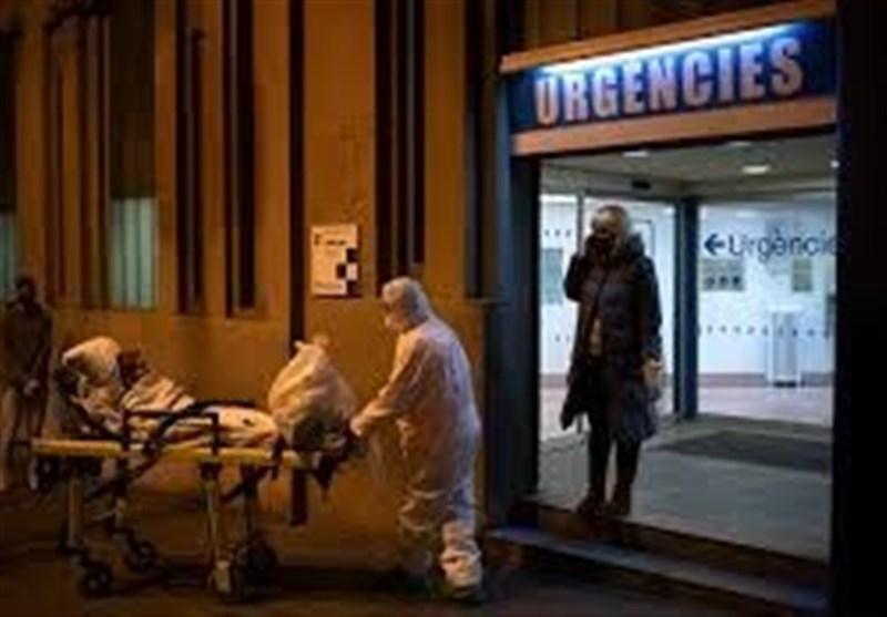 کرونا، فوت 435 نفر اسپانیایی در عرض 24 ساعت گذشته