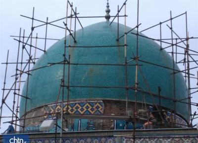 اتمام بازسازی بنای تاریخی گنبدسبز مشهد