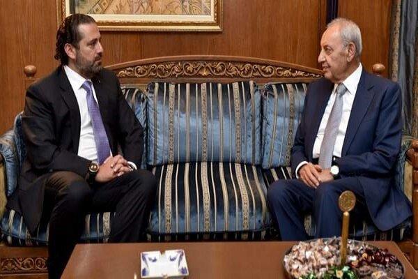 رایزنی سعد حریری با رئیس مجلس لبنان