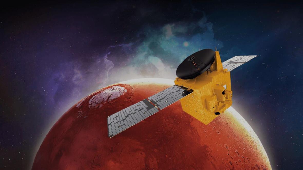 فضاپیمای امارات به مریخ رفت