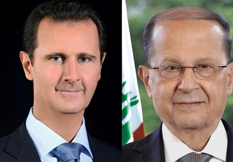 پیغام تسلیت بشار اسد به رئیس جمهور لبنان
