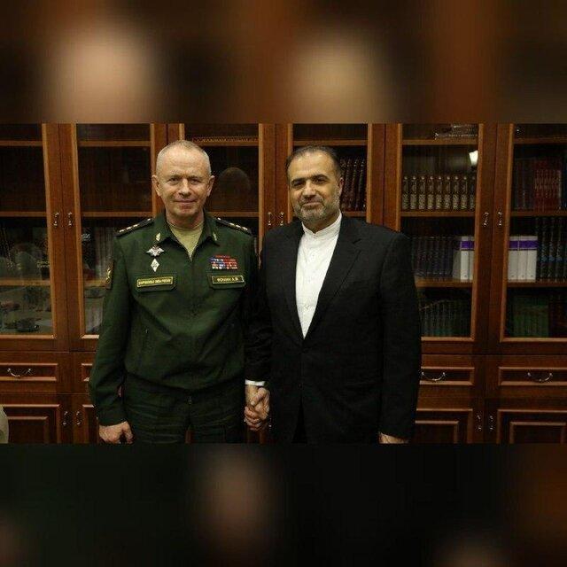 رایزنی سفیر ایران با معاون وزیر دفاع روسیه در زمینه های دفاعی و نظامی