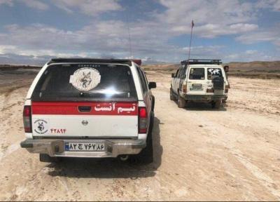 مفقودی 2 نفر در کویر دلازیان سمنان