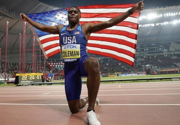 کاهش دوران محرومیت قهرمان دوی 100 متر جهان