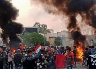 ادامه اعتراضات در جنوب عراق به ترور فعال مدنی