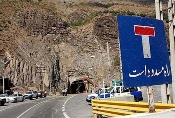 اعمال محدودیت های تردد در محورهای مواصلاتی استان