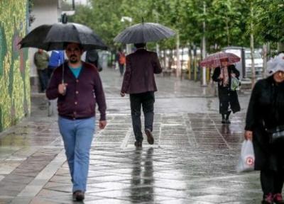 هشدار هواشناسی نسبت به وقوع رگبار و رعد و برق در نقاط مختلف کشور