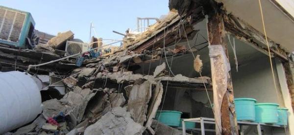 انفجار شدید در ساختمانی در شهر ری