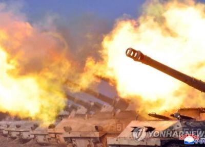 نیروهای کره شمالی رقابت شلیک توپخانه برگزار کردند