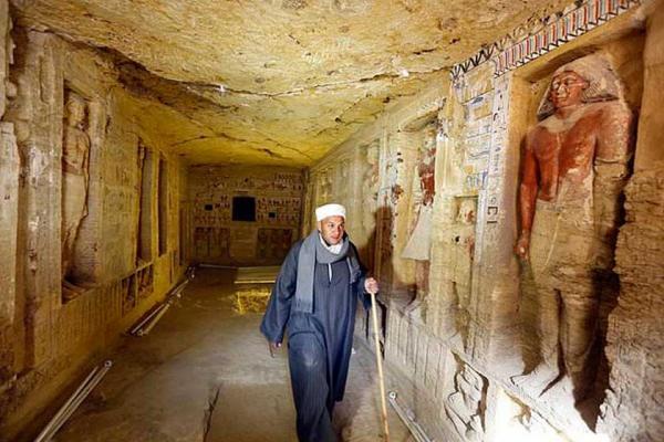 کشف مقبره نو با قدمت بیش از 4 هزار سال در قاهره