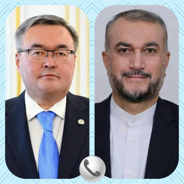 امیرعبداللهیان در مصاحبه با وزیرخارجه قزاقستان: دخالت خارجی را محکوم می کنیم